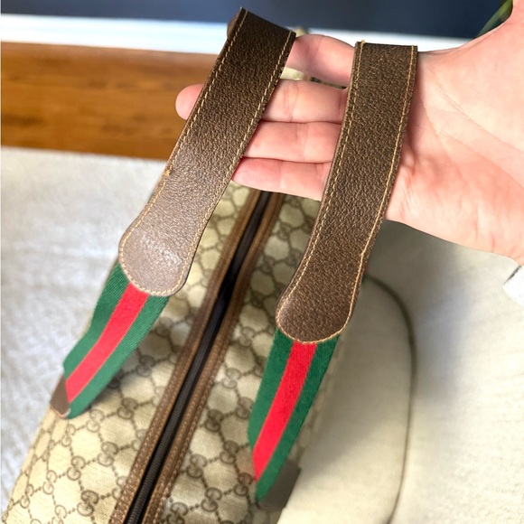 Authentic GUCCI travel bag/ XL tote brown monogram coated canvas - Picture 16 of 16